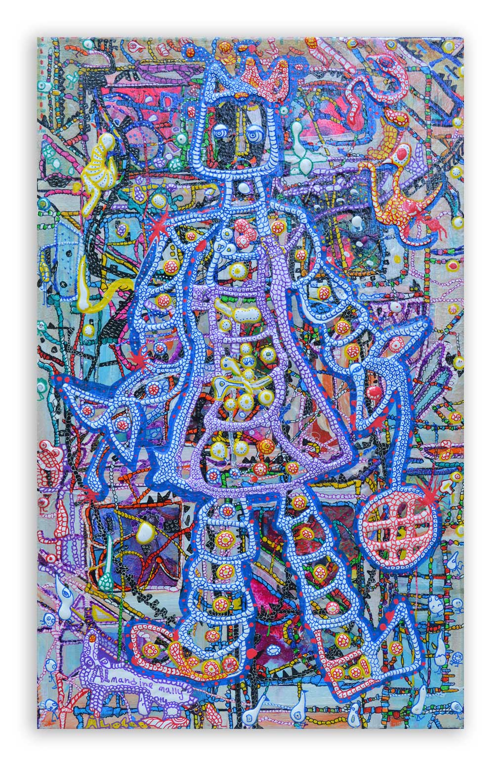Queen Esther by Mally-Elbaz-Almandine-Original painting