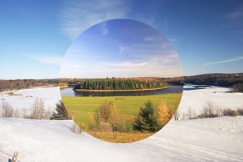 Hiver / Été Rivière