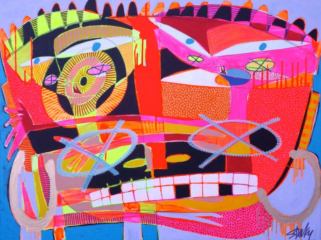 I was Descent-by Jon Stucky – Original Paintin