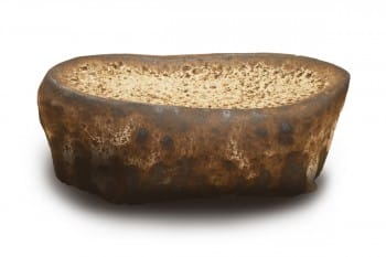 Lava Stone Stool Sculpture – T2