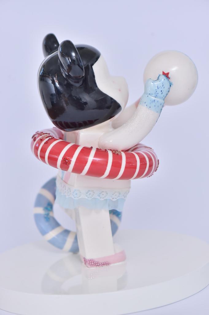 Circles Circus by Tally Shininger, unique ceramic sculpture