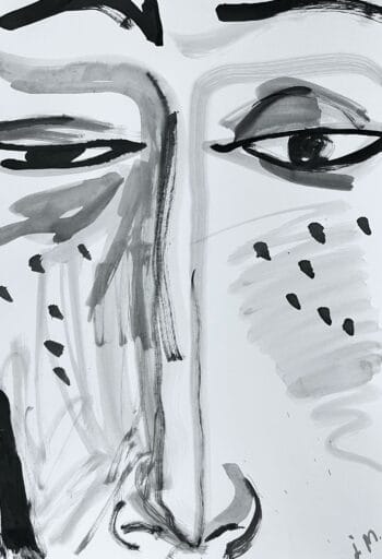 We never met. 022