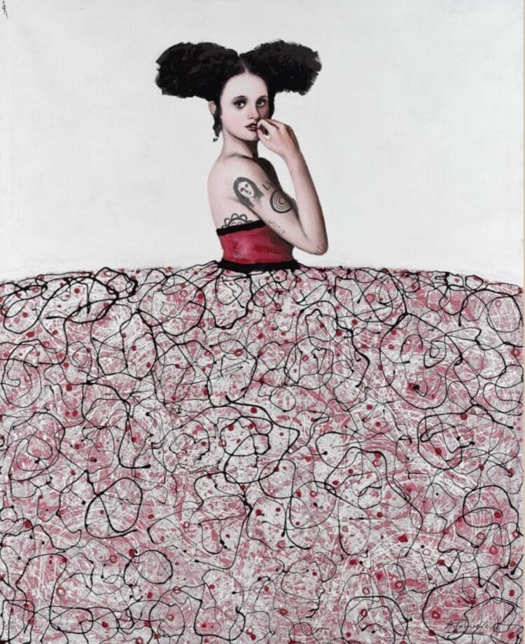 Menina Rosa del tatoo 11