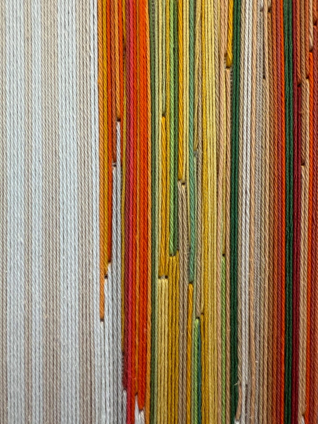 The Unseen by Monica Kline, Textile on canvas, original artwork